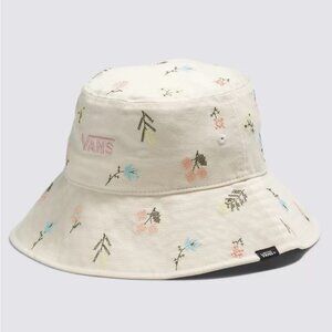 NWT Vans Floral Embroidered Bucket Hat